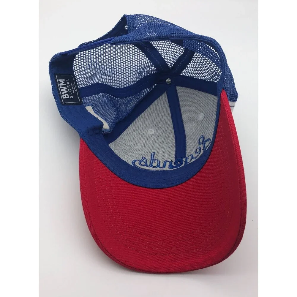Lexington Legends Ball Cap Trucker Hat Red White Blue Mesh Snapback Patriotic